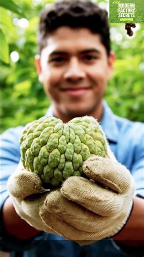 How Custard Apple Juice Is Made 🍏 | Inside the Modern Juice Factory