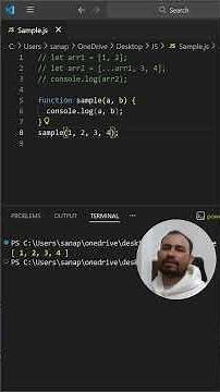 #25 Rest and Spread Operator in Javascript #coding #javascript #js #interview #programming #reactjs