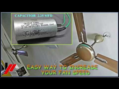 EASY WAY TO INCREASE THE FAN SPEED