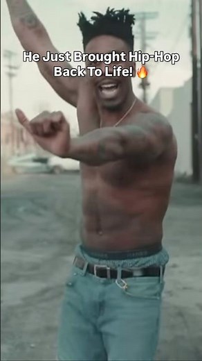HE JUST BROUGHT HIP-HOP BACK TO LIFE😱🔥 #hiphop #rap #shorts