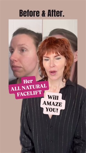 Lift & Smooth Your Face too! 😍👉🏻Just comment ✨MIRACLE✨ and check your messages here to see the 21 Day Miracle Program I made - 10 minutes a day until you need it less - to tone, lift, and reverse accelerated aging everywhere from the neck up! 💃🏼🤩 I’ll send it to your inbox here on IG:FB right after you comment 💌 This reel is for: women and women over 40 with visible signs of aging who want to use facial workouts and myofascial & lymphatic face massage but skin safe – as well as plant base