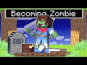 I Died And Became A ZOMBIE In Minecraft!