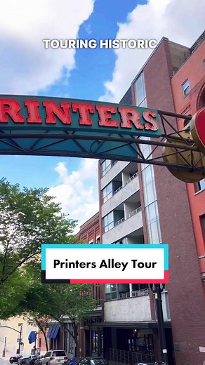Exploring the Rich History of Printers Alley in Downtown Nashville