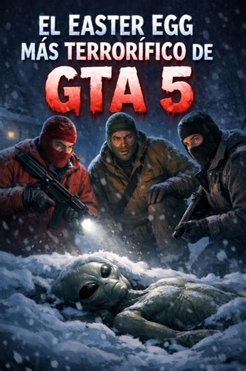 😱 EL ALIEN CONGELADO en GTA… ¿Easter Egg REAL?