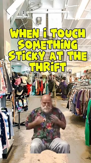 You know that moment when you touch something mysteriously sticky at the thrift store? 🤢 We've ALL been there. What's the grossest thing YOU'VE touched while thrifting? Drop a comment below! 👇 Follow Land of 10,000 Sales for more real reseller moments and thrift store finds that actually make money! 💰 #thriftstoreproblems #reseller #thrifting #resellerlife #thriftstorefinds | Land of 10,000 Sales