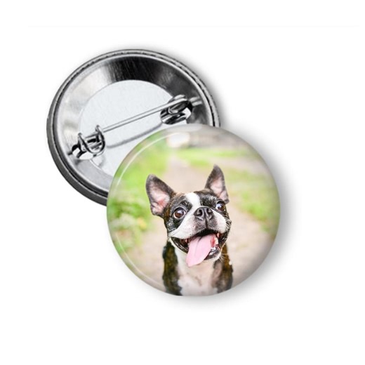Custom Pet Portrait Pinback Button – Personalized Dog Cat Photo Badge (1.25" or 2.25") - Etsy