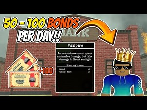 HOW to GET 100+ BONDS IN DEADRAILS with VAMPIRE CLASS! | Dead Rails