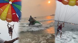 GOA Water Sports karte hue darr gye | Gauravzone