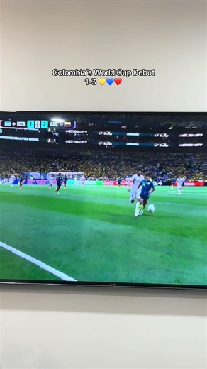 Colombia World Cup debut 1-3: last 30 seconds recap