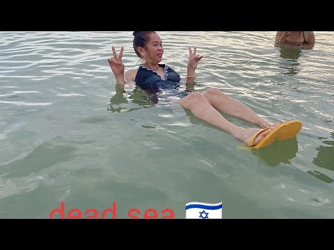 dead sea swimming