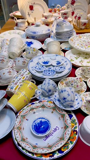 ✨ New Collection Tonight at 6PM! ✨ Royal Copenhagen🌸 Minton🌿 Wedgwood🖤 YSL💎 Tiffany & Co. Tableware Collection #LiveSelling #RoyalCopenhagen #Minton #Wedgwood #YSL #TiffanyAndCo #Collectibles #LuxuryPieces | Mom's Finest Collections