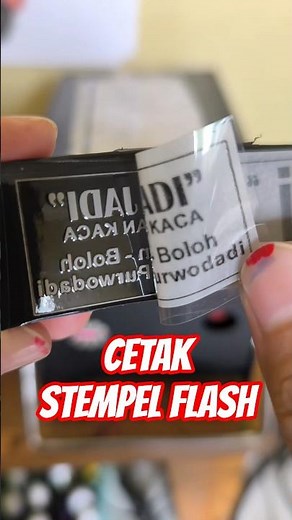 CETAK STEMPEL FLASH CUSTOM