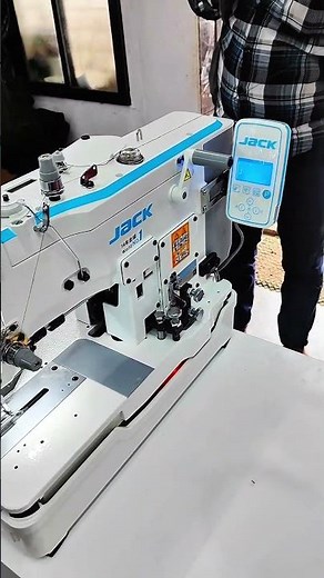 Jack 781-G-Z button hole sewing machine #views #lifestylebrand #100kviews #1000views #artfashion #10