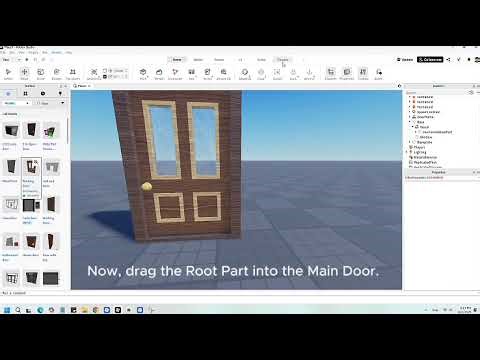 How to Rig a door for Moon Animator