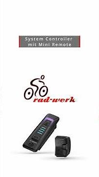 Bosch System Controller and Mini Remote: Explanation and functions