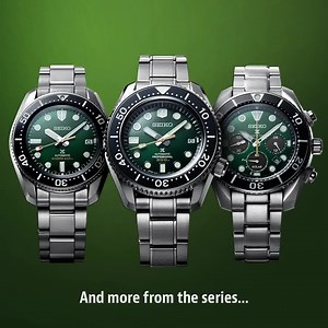 Limited Edition watches from Seiko Prospex, inspired by the majestic forest surrounding the island of Iriomote in Japan. | Seiko India
