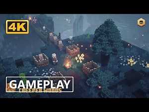 Xbox Series X Minecraft Dungeons Gameplay 4K