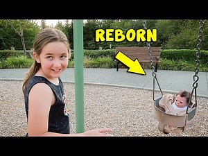 Newborn Reborn Baby Playing at the Park | The Patsy Family