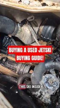 Don't Buy a Used Jet Ski Until You Watch This 🛑 #shorts #jetski