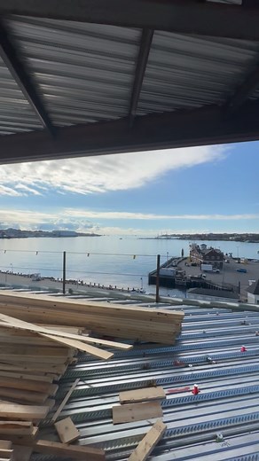 Progress in motion! The future National Coast Guard Museum is rising along the New London waterfront! Stay tuned tomorrow for a closer look at the latest progress up close! 👀 #CoastGuard #USCoastGuard #NCGMA #NationalCoastGuardMuseum #NationalCoastGuardMuseumAssociation #USCG #Construction | National Coast Guard Museum Association