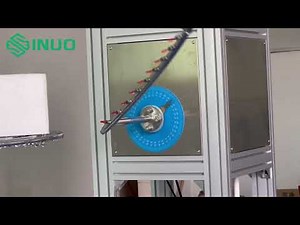 IEC 60529 IPX3 IPX4 Waterproof Test System Oscillating Tube Rain Test Equipment