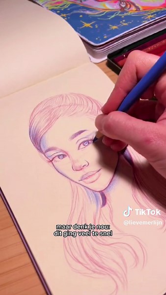 Hoe teken je Ariana Grande? Snelle gezichts tutorial