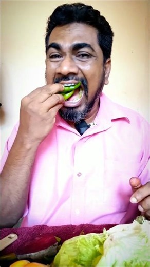 Amazing .. hot chilli eating #food #shortvideo #asmr