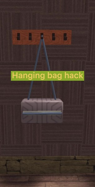 Hanging Bag Hack for Bloxburg Customization