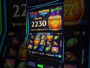 Huge Win on Thunder Drums Slot Machine!