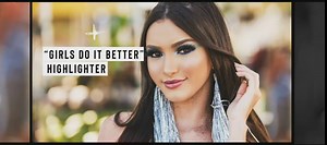 Highlighting Face Powder Illuminator - Bighiza Girls Do It Better - Glow Highlighters Natural Shimmer Powder Makeup - Cleopatra/Twinkle Toes (Gold Shimmer)