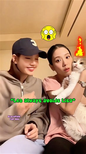 Jisoo Seems Like Leo's Second Mom 💖😂 #blackpink #lisa #jisoo #leo #kpop #shorts