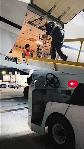 Did you know the correct process of baggage handling in an airplane? #airlines #airplane #airport