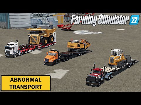 FS22 🚧 New Low Loader Review 🚧 Farming Simulator 22 Mods