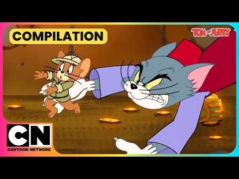 Tom And Jerry Broke Ancient Egypt🏺💀| Cat & The Mouse Cartoon🤓| ‪@cnindia‬ ​