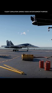 886K views · 15K reactions | Aircraft Su-34 Amazing Carrier Landing #warthunder #aircraftcarrier #su34 #landing | Thunder Clips | Facebook