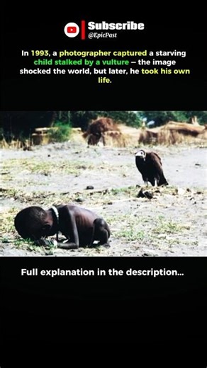 The Photo That Shocked the World: The Tragic Story Behind Kevin Carter #epicpast #shorts