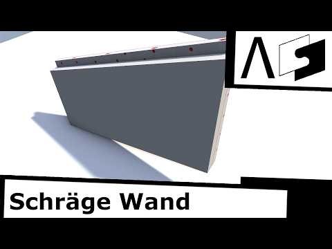 Allplan Tutorial - Wandoberkante schräg -So geht's