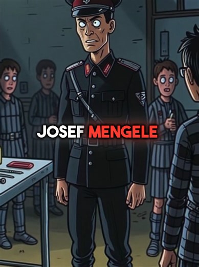 The Angel of Death lived freely while victims searched for him. 🇵🇾 #History #WWII #Children #Truth #KnightmareMedia