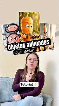 #Tutorial paso a paso para hacer estos videos con objetos animados que hablan 🔥💥 #objetosanimados