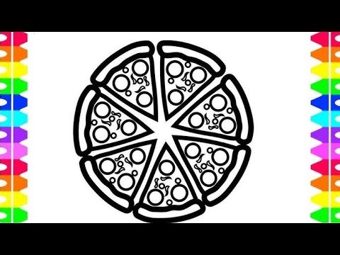 Pizza drawing for kids: Fun and easy step-by-step guide