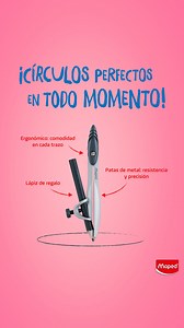 ✏️ ¡Precisión y comodidad en cada trazo! ✨ El compás Study Adaptador de Maped tiene todo lo que tu pequeño estudiante necesita para dibujar círculos perfectos: ✅ Brazos de metal para mayor resistencia. ✅ Cabeza ergonómica para un agarre cómodo. ✅ Caja con regla integrada para más practicidad. ¡Dibuja con precisión! 🔵⚡ ¡Para geometría o dibujos en general! #Maped #ElFuturoEnTusManos #MapedGt #MapedGuatemala #Creatividad #Study | Maped