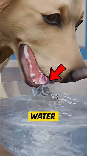 Dogs Don’t Actually Drink Water Like You Think 😳