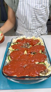 384K views · 1.1K reactions | Easy one pan pasta with zucchini I show you how to make a yummy pasta dinner wish zucchini Youll need: pasta , pasta sauce, meat, zucchini, cheese Enjoy! #pasta | Cooking and Crafting with V | Facebook