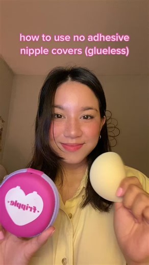 if you’re curious on how glueless works, just follow these three easy steps to use it!once it has been secured to the skin, it will not fall off anymore! 💓