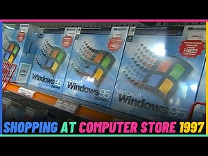 Shopping At The Computer Store In 1997