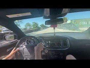 Dodge Charger SXT+ Line Lock Burnout With Z Automotive Tazer