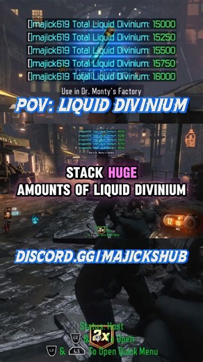 BO3 accounts maxed 🔥 Liquid Divinium + Level 1000 + Dark Matter | PC/PS #fyp #bo3 #discord #cod