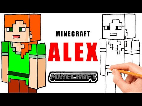 APRENDER A DIBUJAR MINECRAFT FACIL 😍 COMO DIBUJAR MINECRAFT KAWAII 😍 DIBUJO PASO A PASO