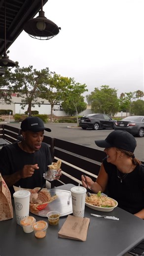 Joshua Alexander on Instagram: "the Josh & Sav burrito and bowl is available now on the app at @chipotle !!!"