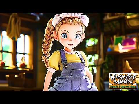 Harvest Moon: Friends of Mineral Town AI Remake in 4K 🌾💕 Iconic Characters Reimagined!